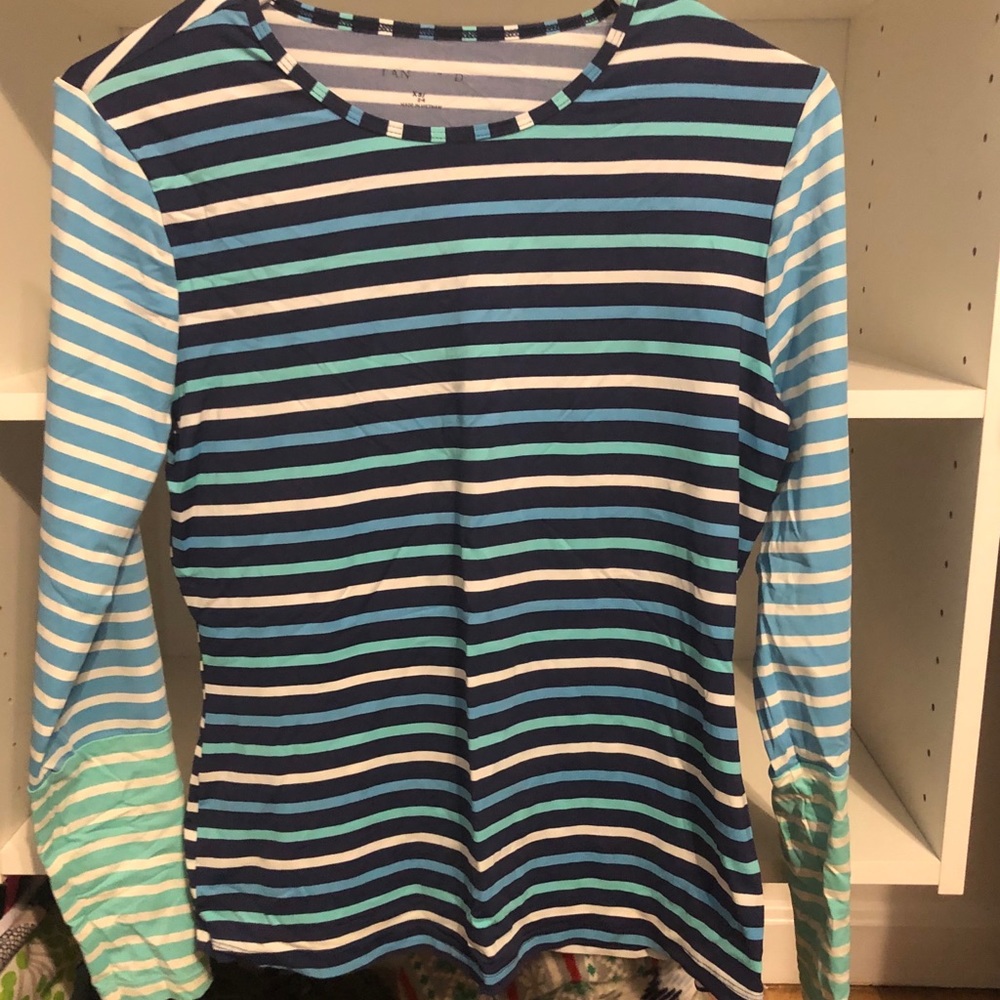 Lands End long sleeve swim shirt